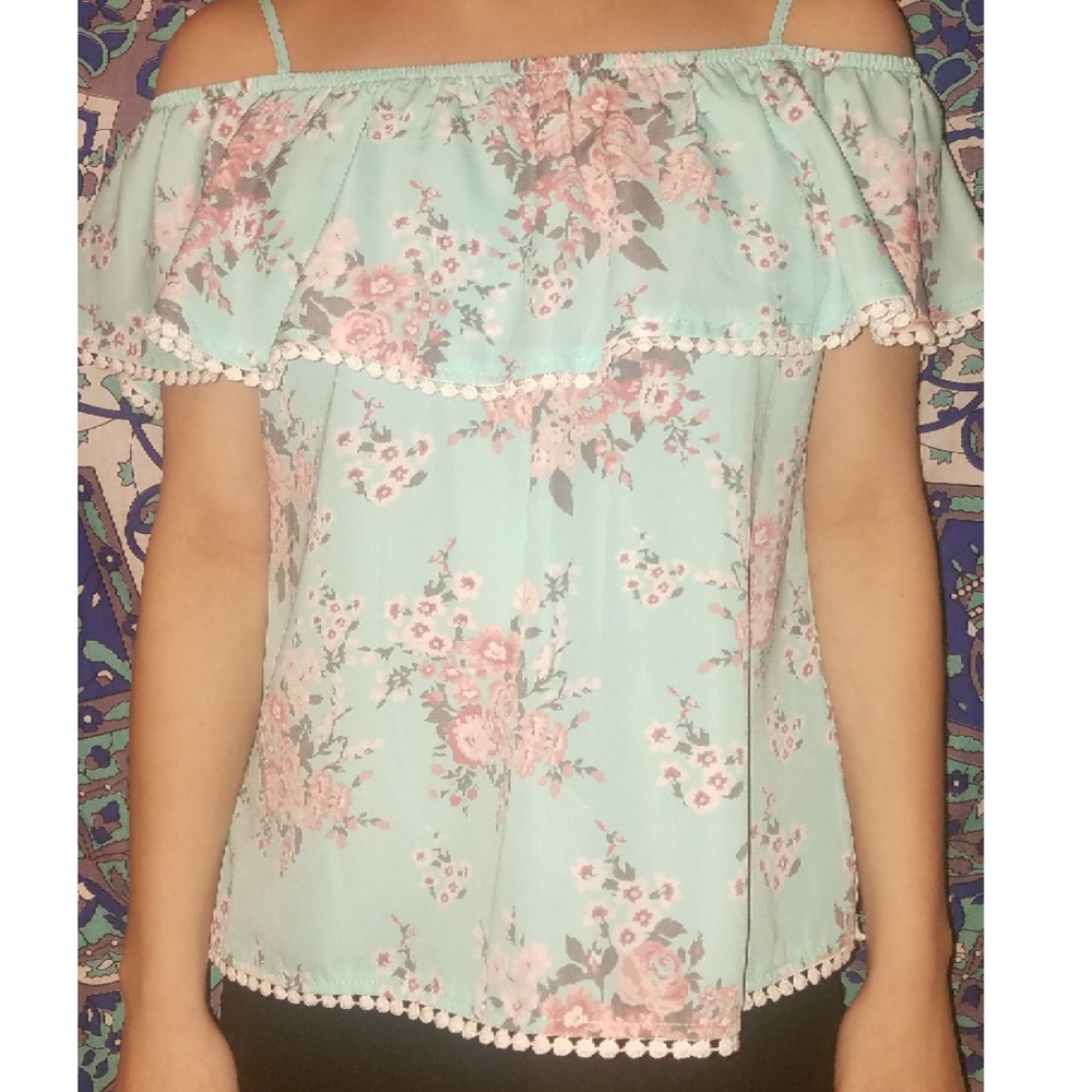 floral tank top